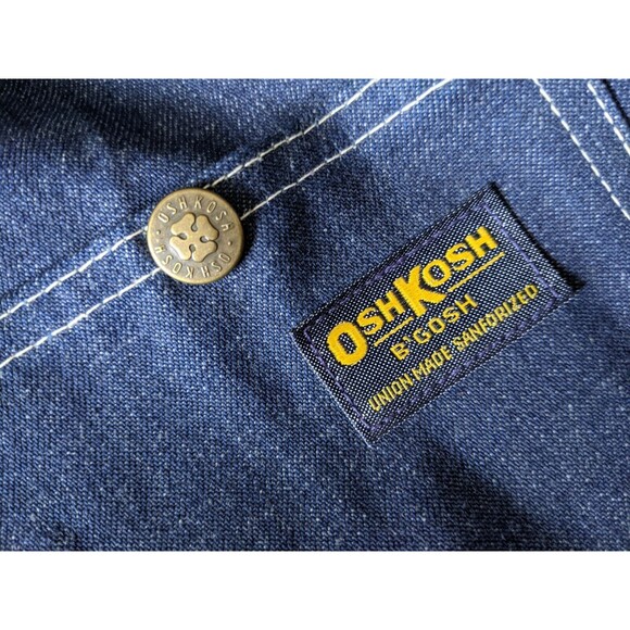 New Vintage OSH KOSH B'GOSH Chore engineer utility Jacket SANFORIZED 44R Coat - Picture 3 of 6
